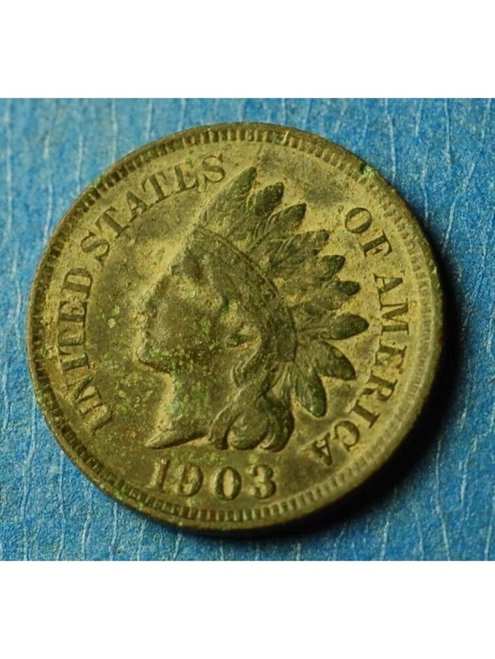 W1717 1903 Indian Head Cent Penny 1c - Check Out Our Store